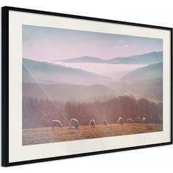 Arkiio Affisch Flock of Sheep [Poster] 45x30 Poster